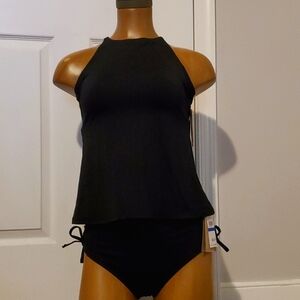 NIKE NWT swim set black 2 piece
